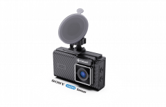 TE-D232  Tecar Dash Cam 2K - Dual Cameras with WiFi Tracking, 24-Hour Recording, and Mobile App