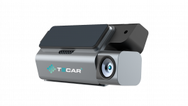 TE-D24G Tecar Dash Cam 4K, Dual Cameras with WiFi Tracking, 24-Hour Recording, APP Support, with 4G SIM Card